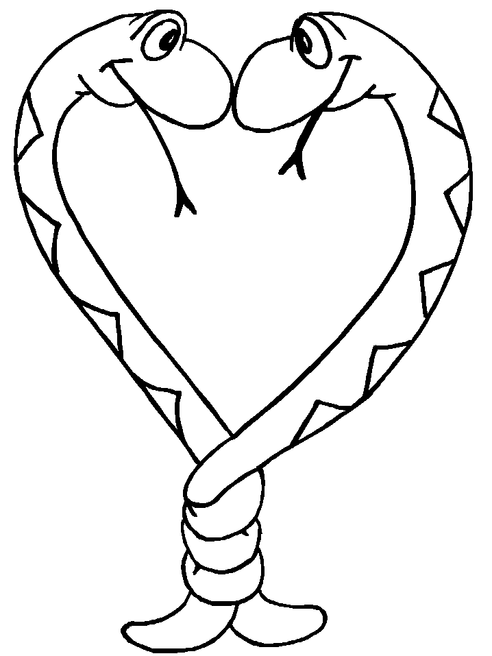 Snake Coloring Picture 12