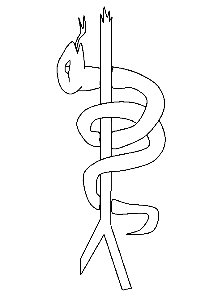 Snake Coloring Picture 7