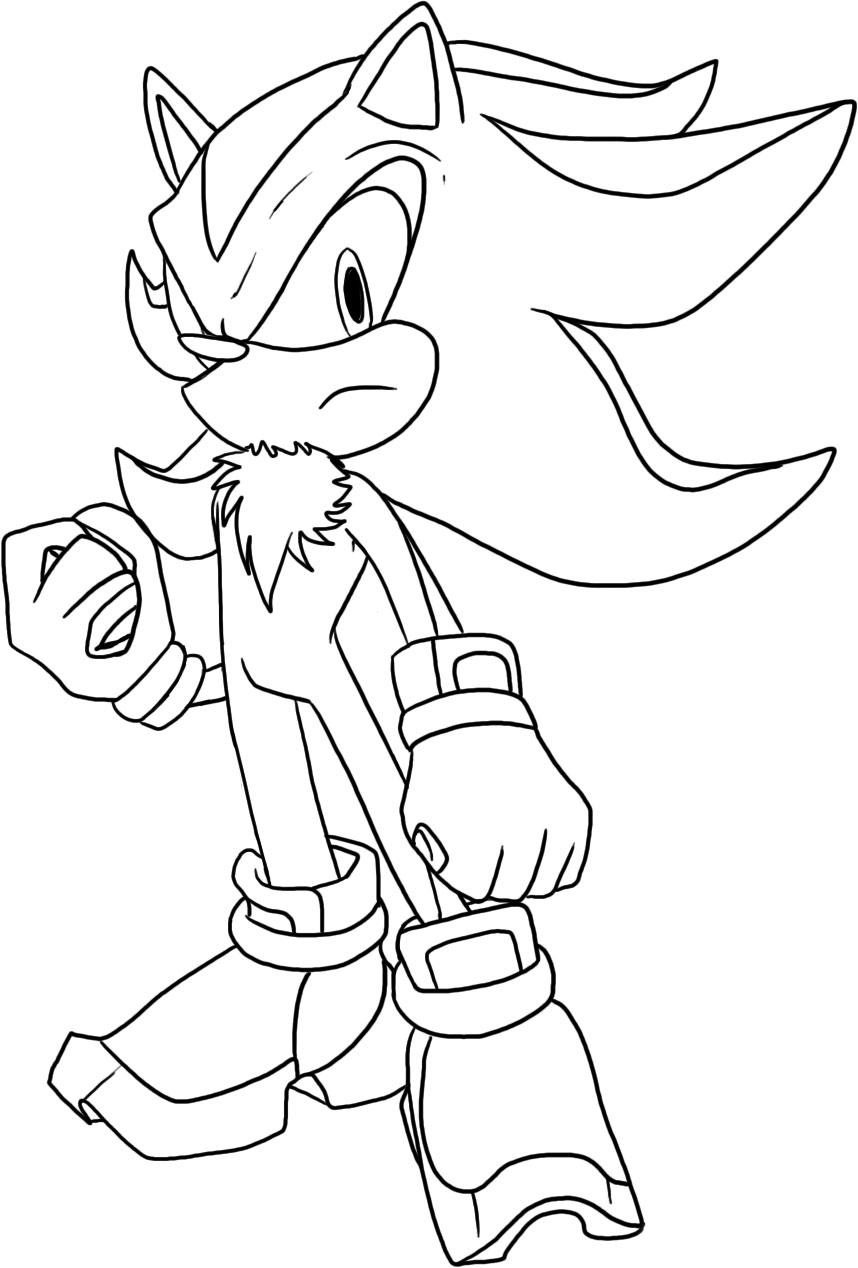Sonic Coloring Picture 8