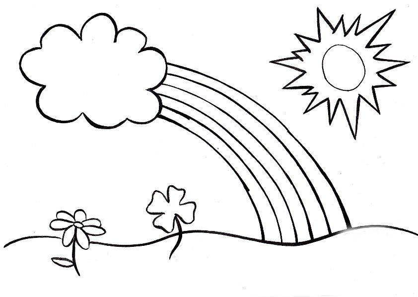 Spring Coloring Picture 10
