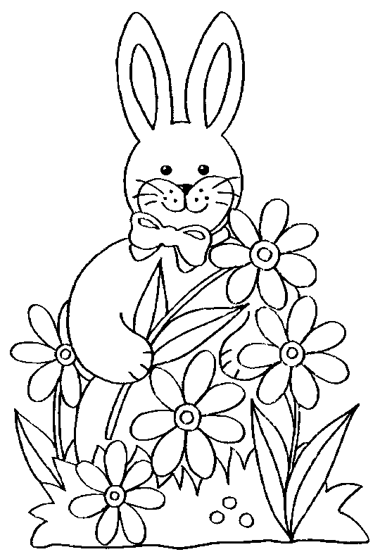 Spring Coloring Picture 8