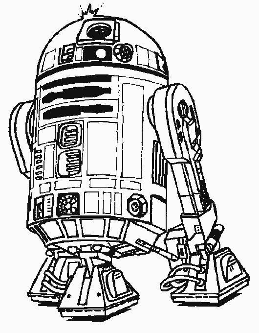 Star Wars Coloring Picture 3