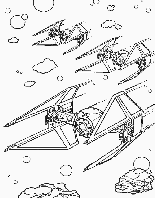 Star Wars Coloring Picture 4