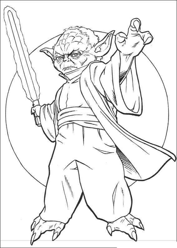 Star Wars Coloring Picture 6