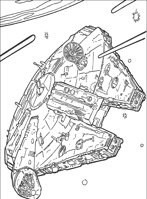 Star Wars Coloring Picture 8