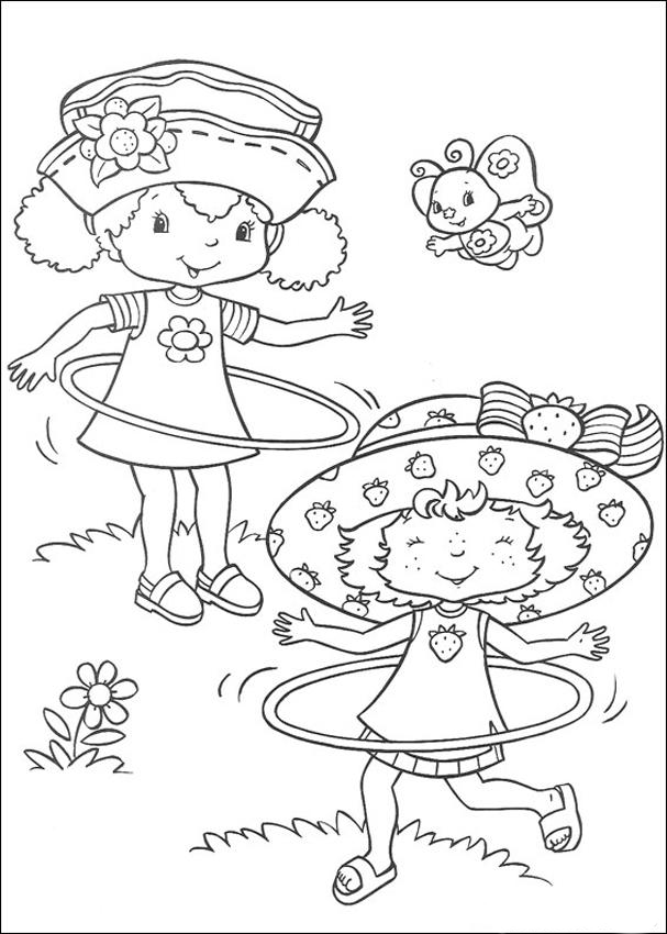 Strawberry Shortcake Coloring Picture 2