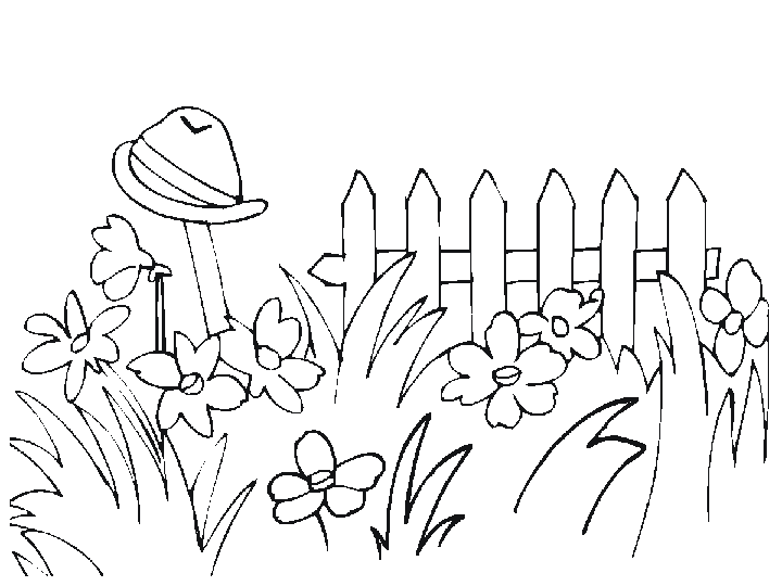 Summer Coloring Picture 12