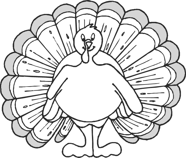 Thanksgiving Coloring Picture 11