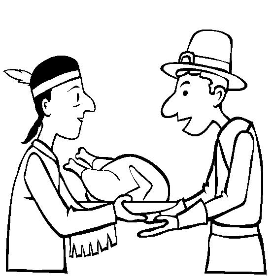 Thanksgiving Coloring Picture 6