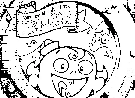 The Marvelous Adventure of Flapjack Coloring Picture 1
