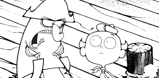 The Marvelous Adventure of Flapjack Coloring Picture 10