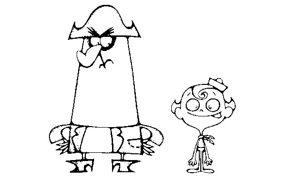 The Marvelous Adventure of Flapjack Coloring Picture 5