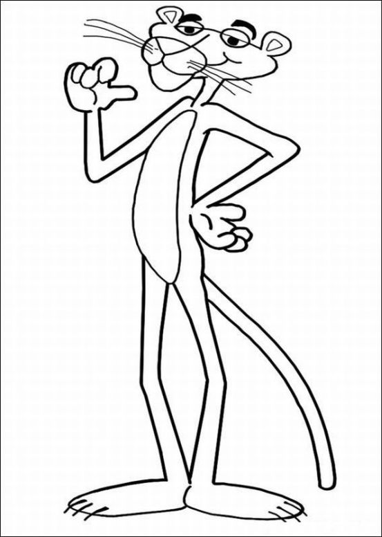 The Pink Panther Show Coloring Picture 11