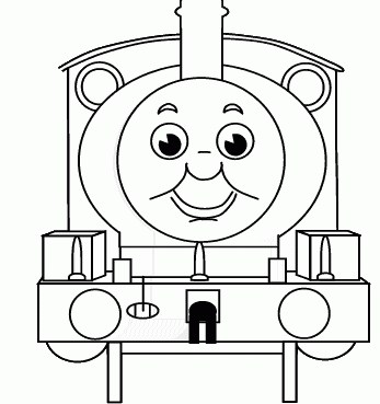 Thomas Coloring Picture 12