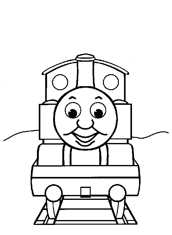 Thomas Coloring Picture 8