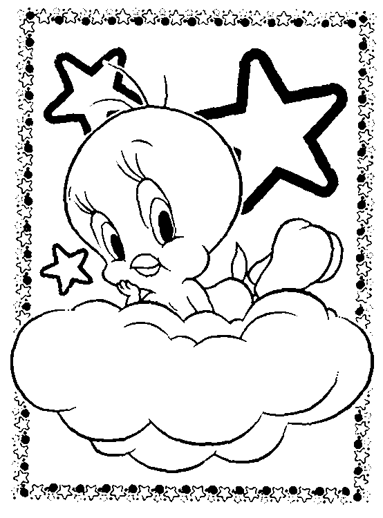 Tweety Bird Coloring Picture 2