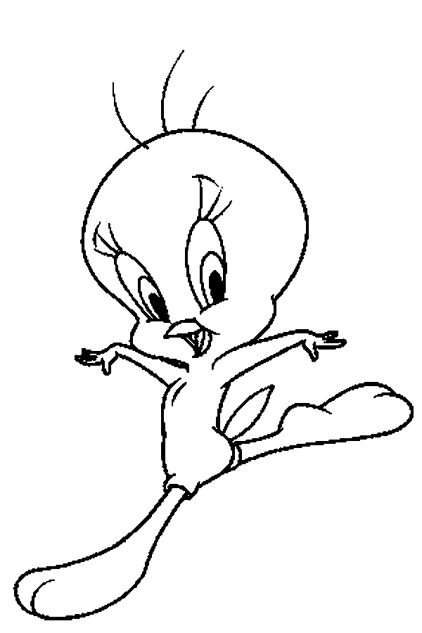 Tweety Coloring Picture 12