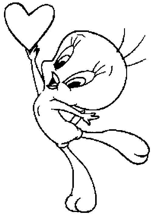 Tweety Coloring Picture 5