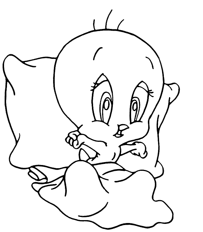 Tweety Coloring Picture 6