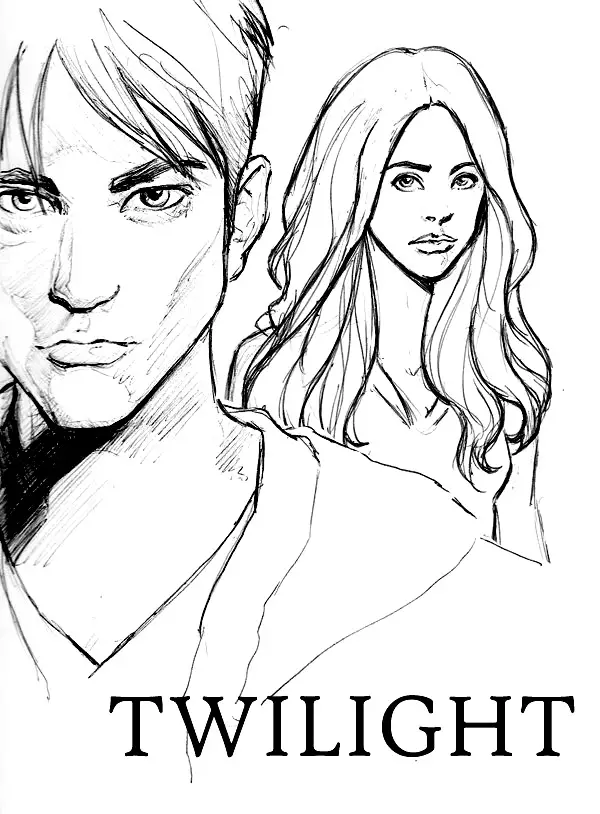 Twilight Coloring Picture 2