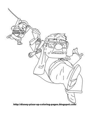 Up Coloring Picture 3