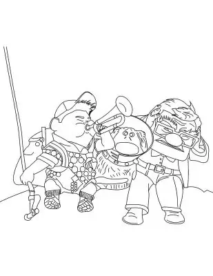 Up Coloring Picture 6