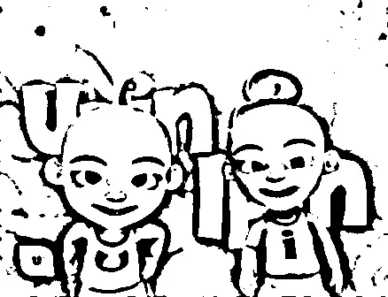 Upin Ipin Coloring Picture 5
