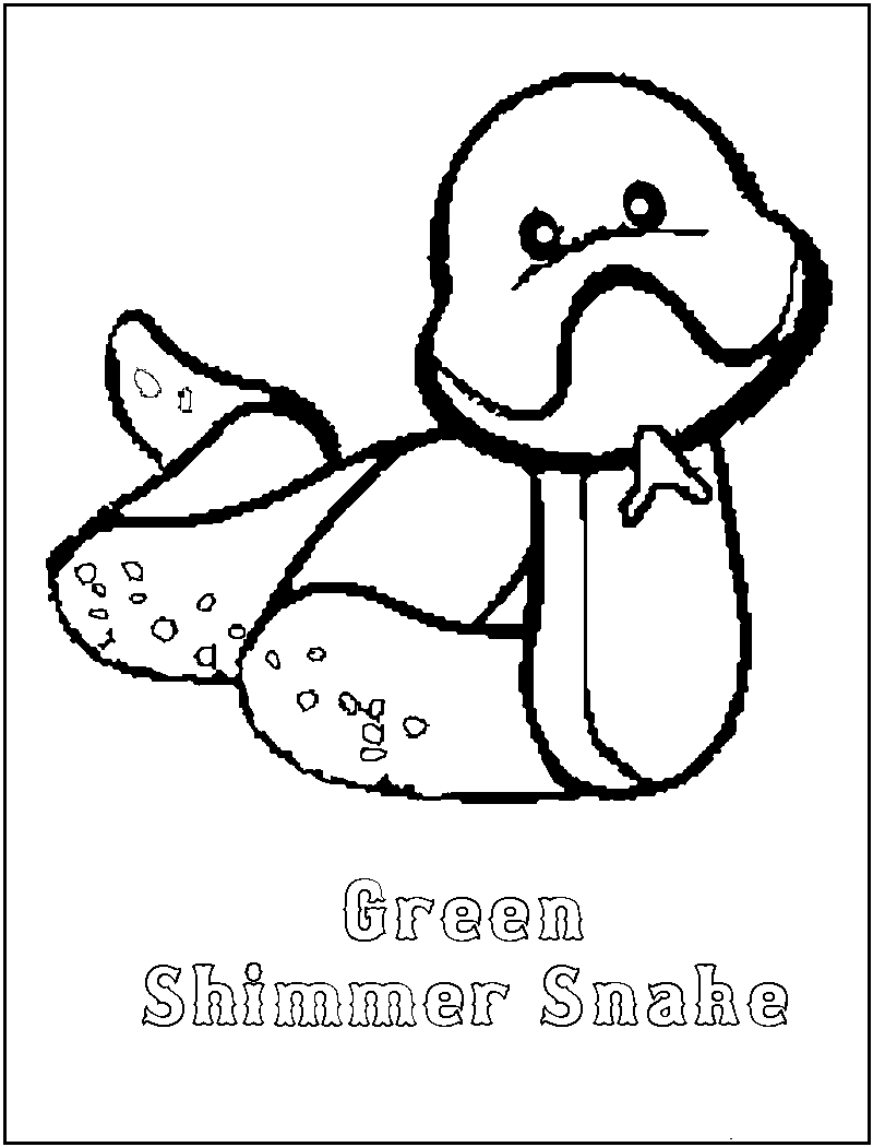 Webkinz Coloring Picture 7