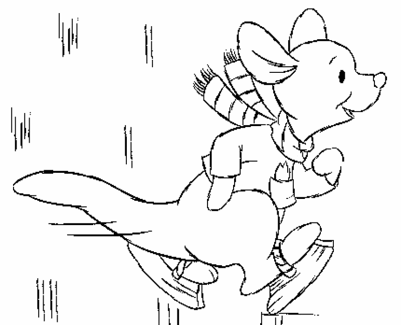 Winnie The Pooh Coloring Picture 10