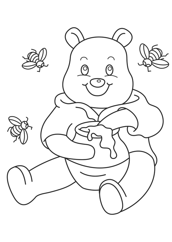 Winnie The Pooh Coloring Picture 11