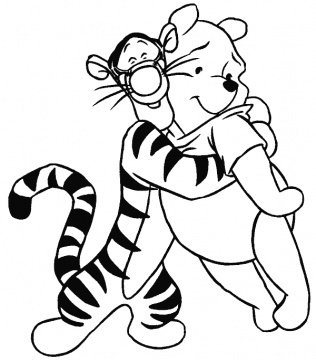 Winnie The Pooh Coloring Picture 8