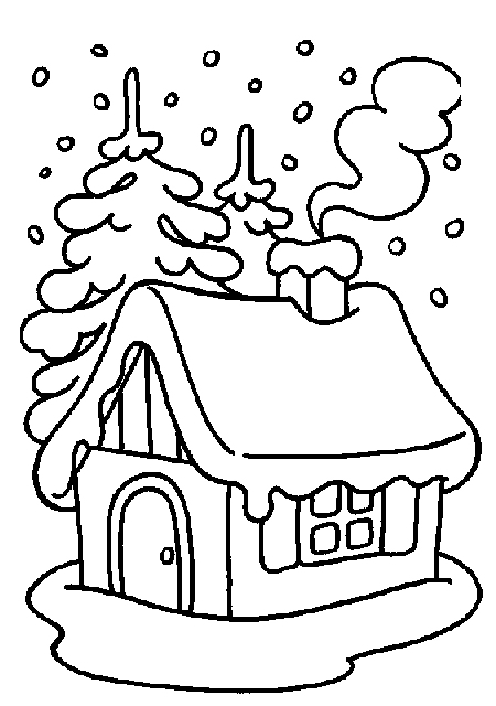 Winter Coloring Picture 8